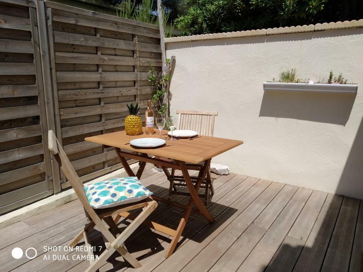 Studio Sausset Les Pins Exterior foto